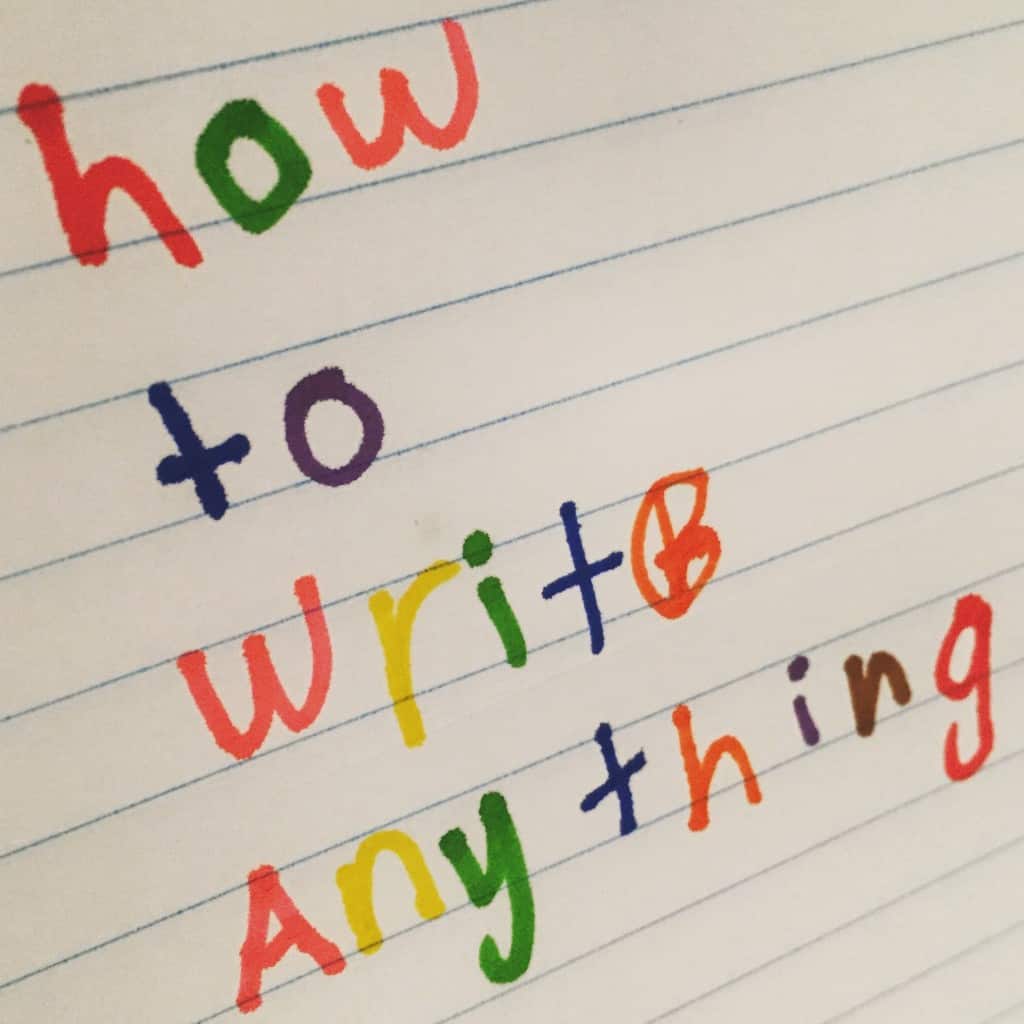 How to write, writing tips, copywriting, content writing